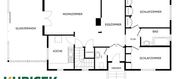 Бунгало с 3 комнатами в Вена, Австрия № 213956 14