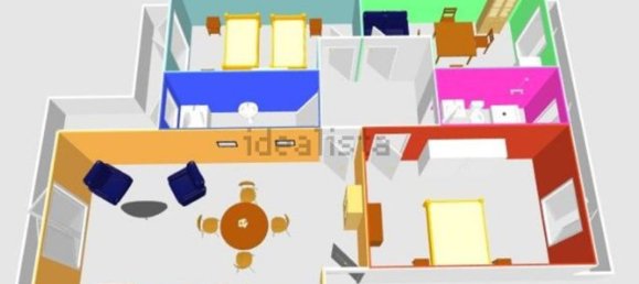 Квартира с 4 комнатами в Маскалуча, Италия № 48723 11