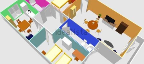 Квартира с 4 комнатами в Маскалуча, Италия № 48723 13