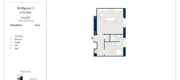 Estudio en Rudolfsheim-Funfhaus, Austria No. 209441 11