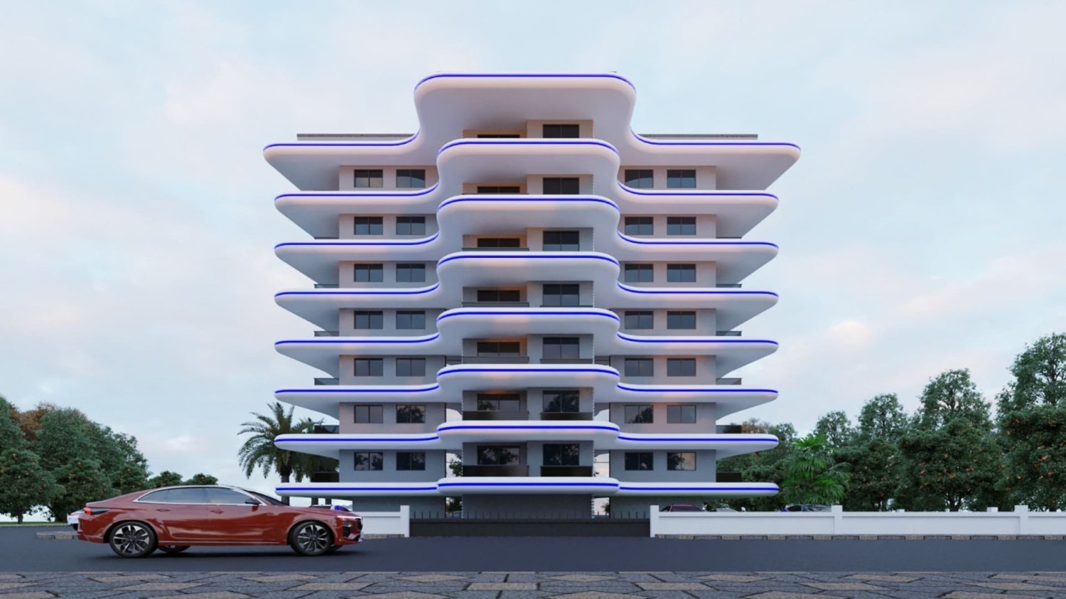 Apartment 1+1 in Lotus Grand, Avsallar, Turkey No. 37597