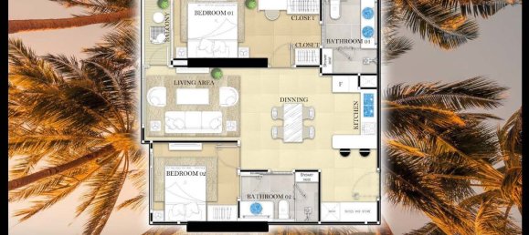 1 chambre Condo à Pattaya, Thailand No. 12015 21