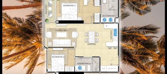 1 chambre Condo à Pattaya, Thailand No. 12015 20