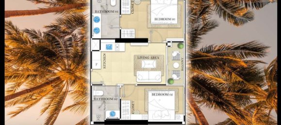 1 chambre Condo à Pattaya, Thailand No. 12015 27