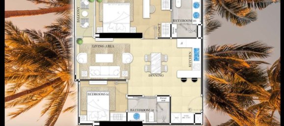 1 chambre Condo à Pattaya, Thailand No. 12015 23