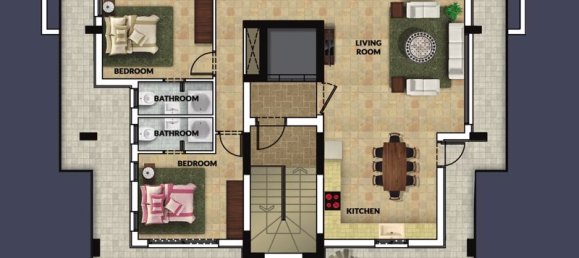 2 Schlafzimmer Wohnung in Kato Polemidia, Cyprus, Nr. 9300 8