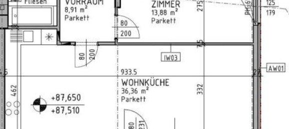 Apartamento de 3 divisões em Favoriten, Austria N.º 201721 11