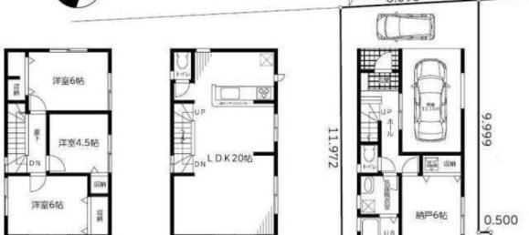 3 Schlafzimmer Haus in Saitama, Japan, Nr. 5765 2