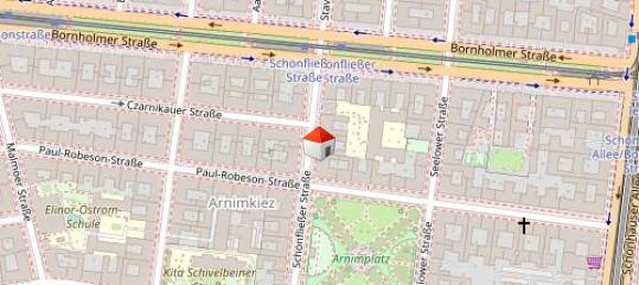 1 غرف نوم شقة في Prenzlauer Berg, Germany رقم 80644 25