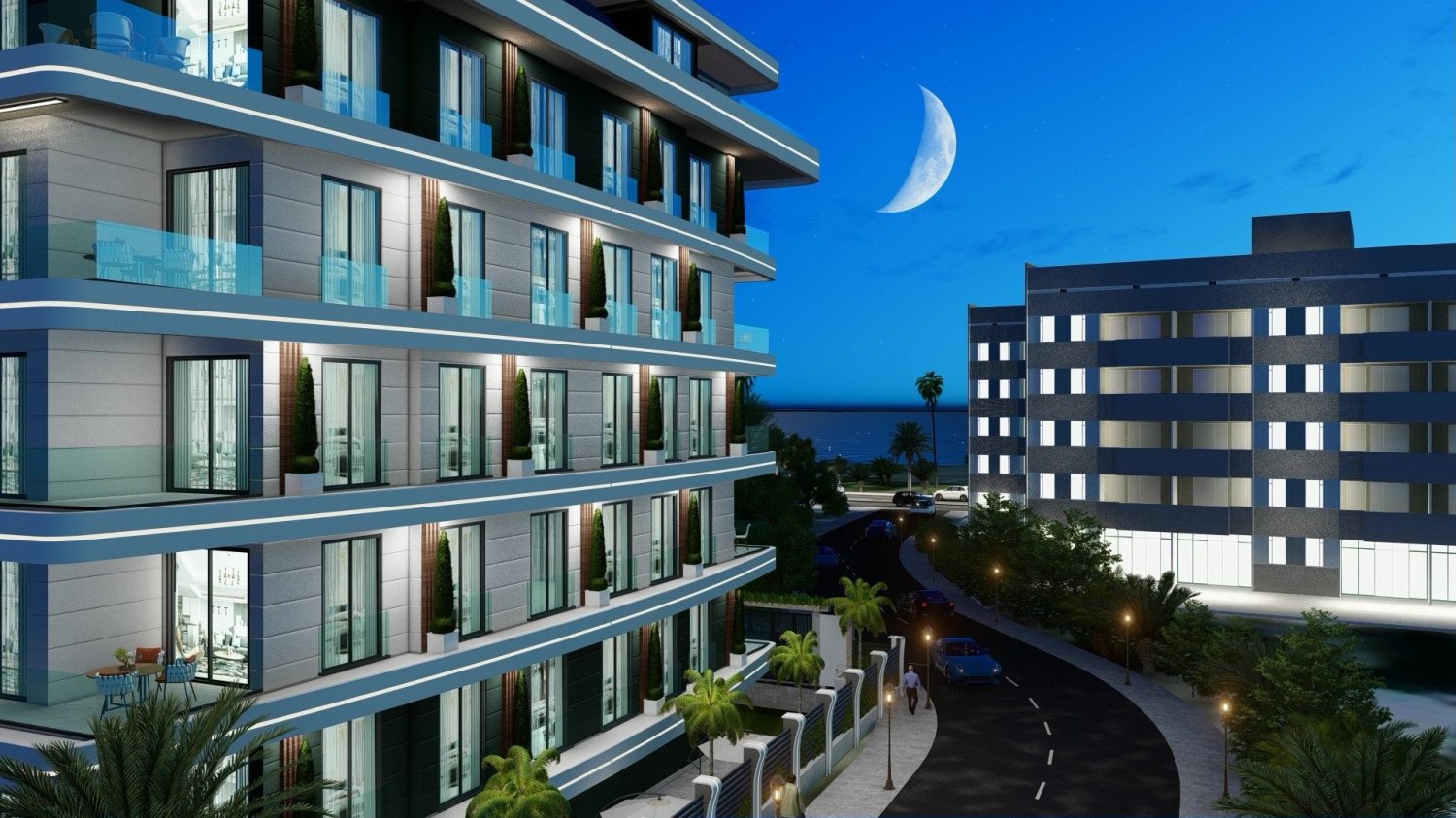 Apartment 2+1 in Alanya, Turkey No. 14135