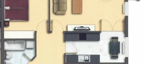 Apartamento T2 em Rudow, Germany N.º 97900 4