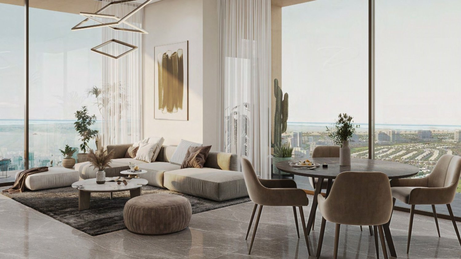 Apartamento de 2 dormitorios en HAVEN LIVING, Dubai, UAE No. 62909