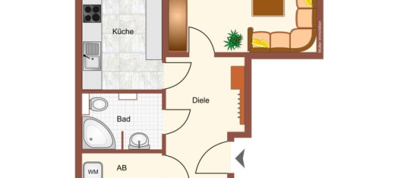 Apartamento T2 em Karlsruhe, Germany N.º 313917 16