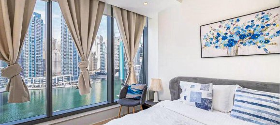 Apartamento de 1 dormitorio en Dubai Marina, UAE No. 101610 3