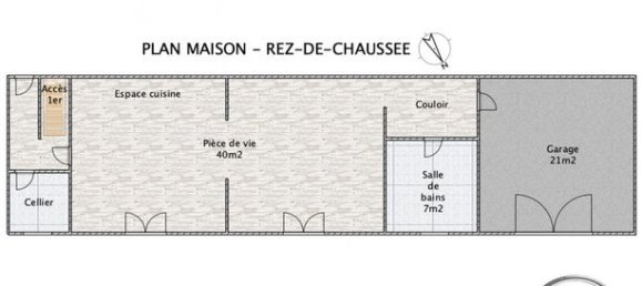 Casa T2 em Vienne, France N.º 306405 15