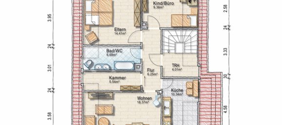 Таунхаус с 6 спальнями в Байройт, Германия № 74950 39