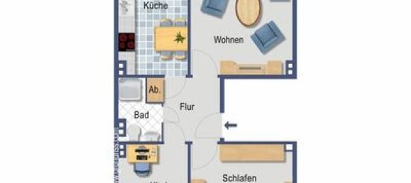 3-Zimmer Wohnung in Bremen, Germany, Nr. 27675 4