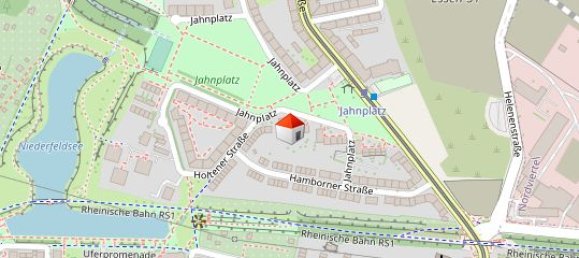 Квартира с 2 спальнями в Эссен, Германия № 14713 17