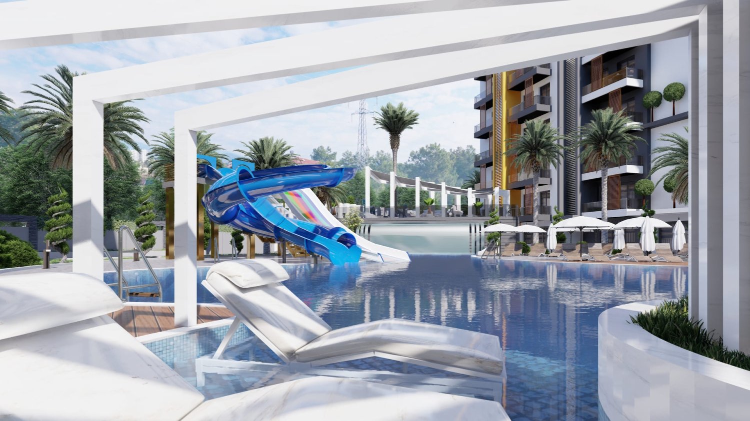 Apartamento 3+1 em Yildirim Royal, Avsallar, Turkey N.º 35211