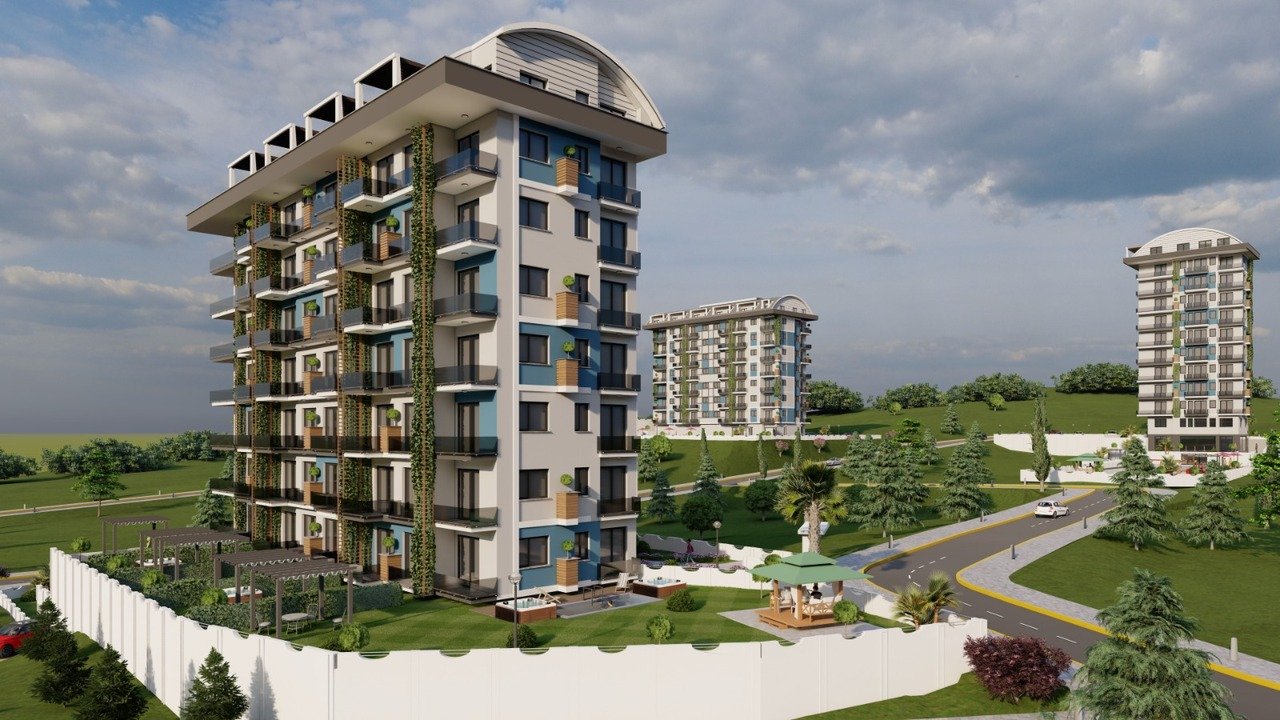Apartment 1+1 in Demirtas, Turkey No. 37449