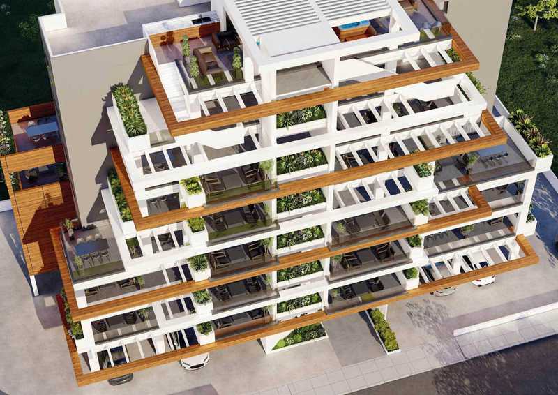 4 chambres Penthouse à Larnaca, Cyprus No. 17919