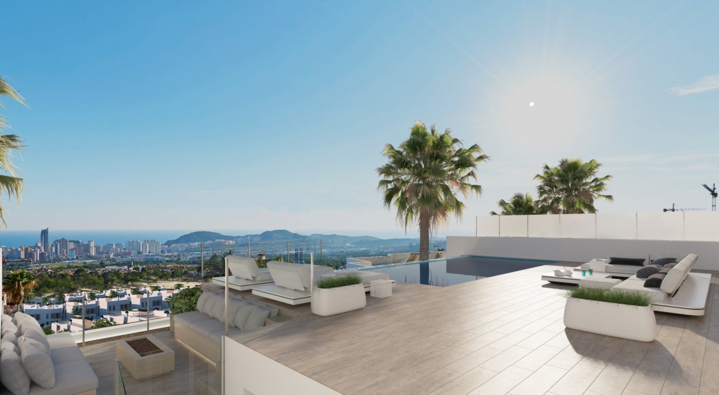 4 غرف نوم فيلا في Finestrat, Spain رقم 365135