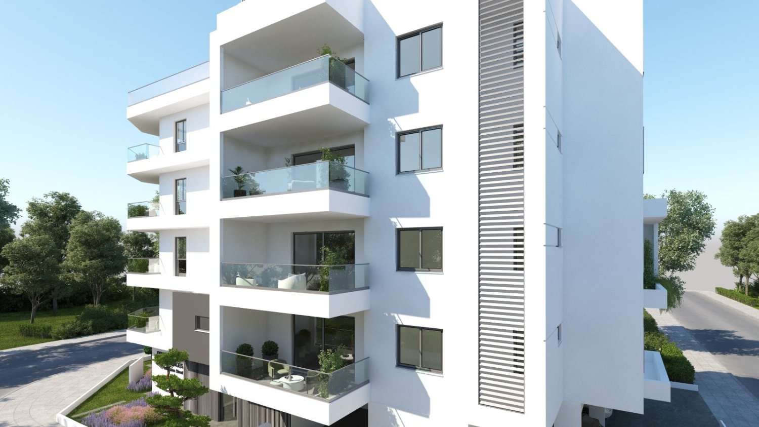 Apartamento de 2 dormitorios en Larnaca, Cyprus No. 3060