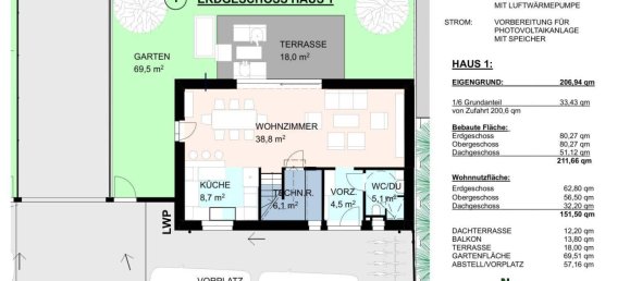 5غرفة منزل في Deutsch-Wagram, Austria رقم 213335 43