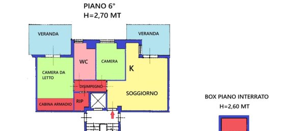 3 bedrooms Apartment in San Severo, Italy No. 325794 15