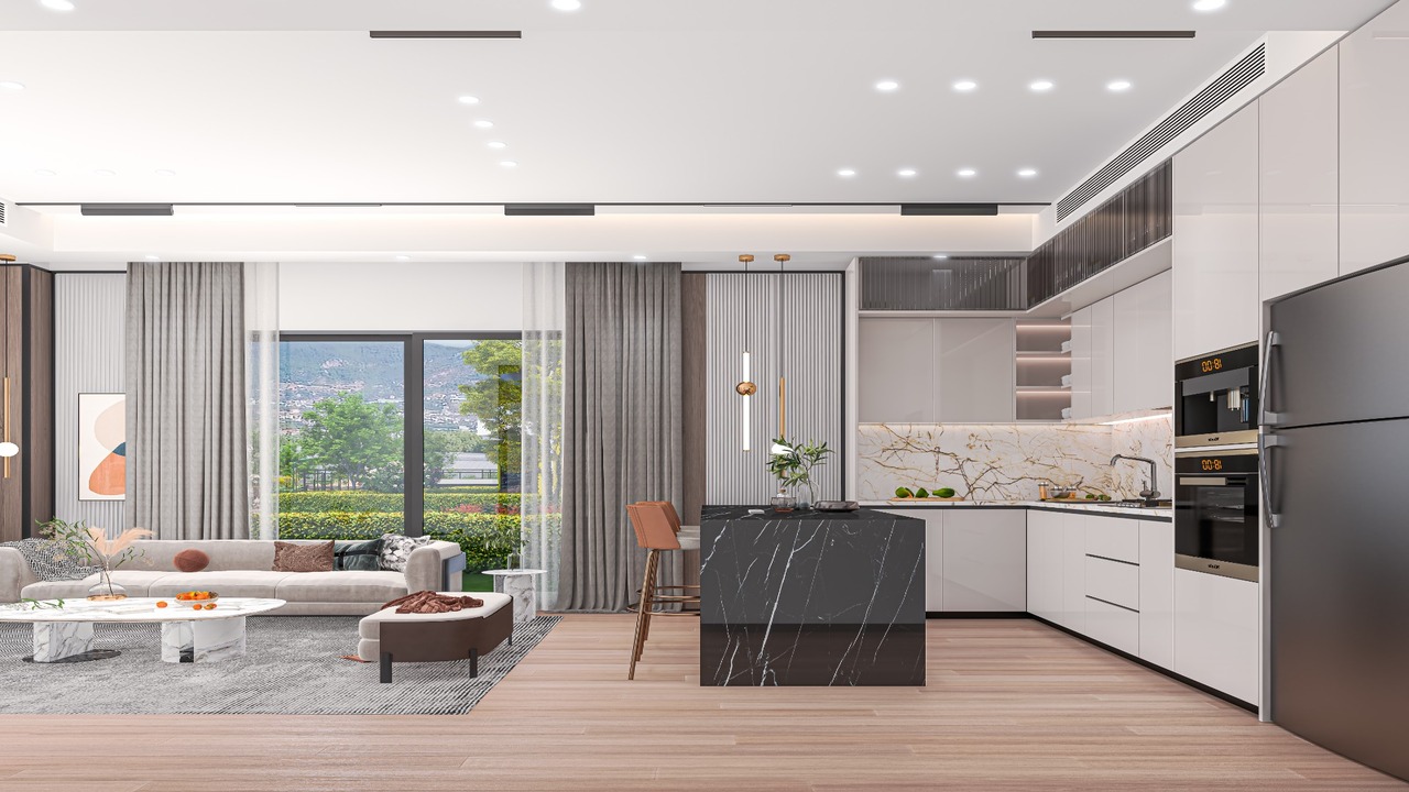 Apartment 1+1 in Life Garden, Oba, Turkey No. 37465