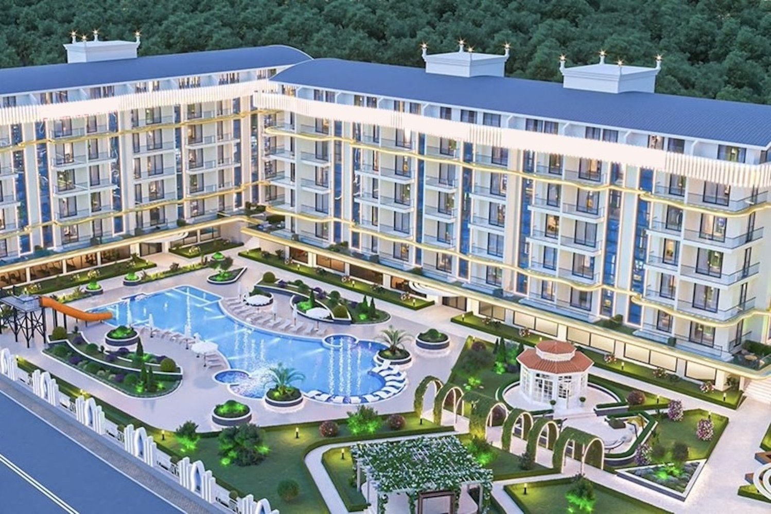 Apartment 1+1 in Alanya, Turkey No. 30762