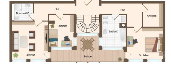 5 rooms Duplex in Wandsbek, Germany No. 290976 21