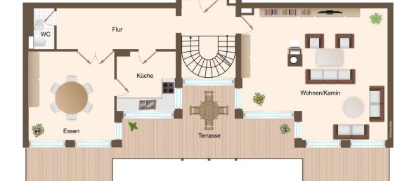 5 rooms Duplex in Wandsbek, Germany No. 290976 20