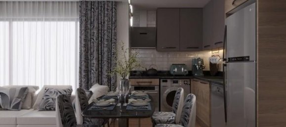 Пентхаус с 2 комнатами в Конаклы, Турция № 9832 28