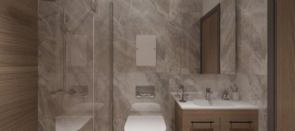 Пентхаус с 2 комнатами в Конаклы, Турция № 9832 3