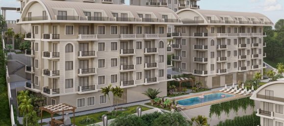 Пентхаус с 2 комнатами в Конаклы, Турция № 9832 8