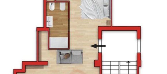 2 rooms Apartment in Parma, Italy No. 33034 20