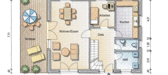 3 غرف نوم منزل في Schleswig-Holstein, Germany رقم 66593 6