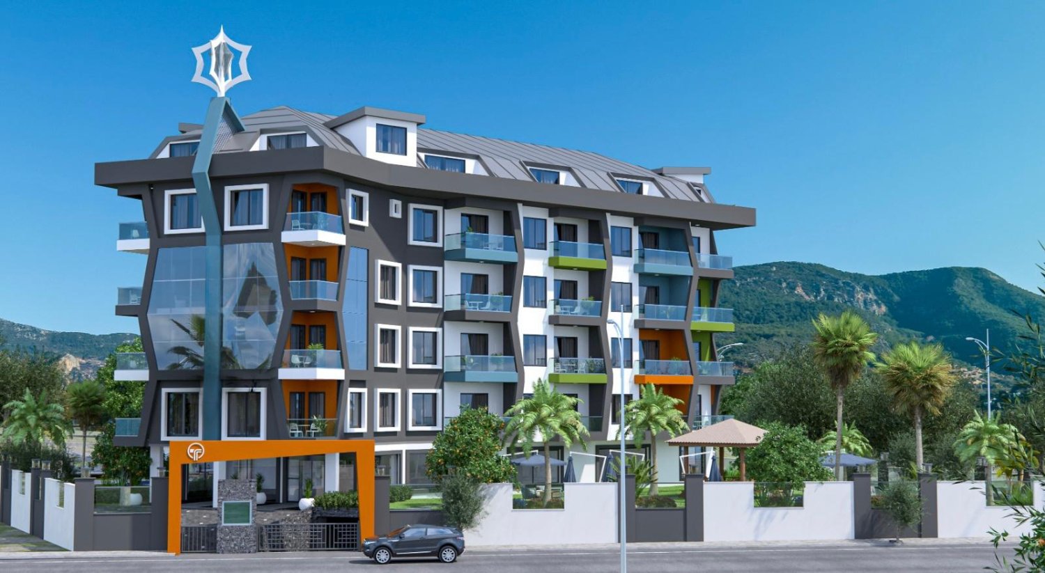 Apartamento de 1+1 en Alanya, Turkey No. 41727