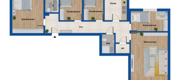 5-Zimmer Wohnung in Niedersachsen, Germany, Nr. 365332 12