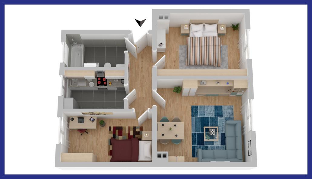 3-Zimmer Wohnung in Greiz, Germany, Nr. 150721