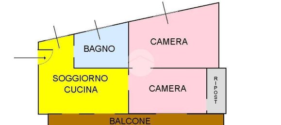 2 Schlafzimmer Wohnung in Naples, Italy, Nr. 8773 20