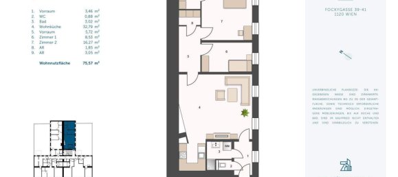 3-Zimmer Wohnung in Meidling, Austria, Nr. 81418 10