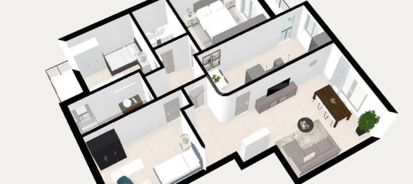 Квартира с 4 комнатами в Лекко, Италия № 122035 22