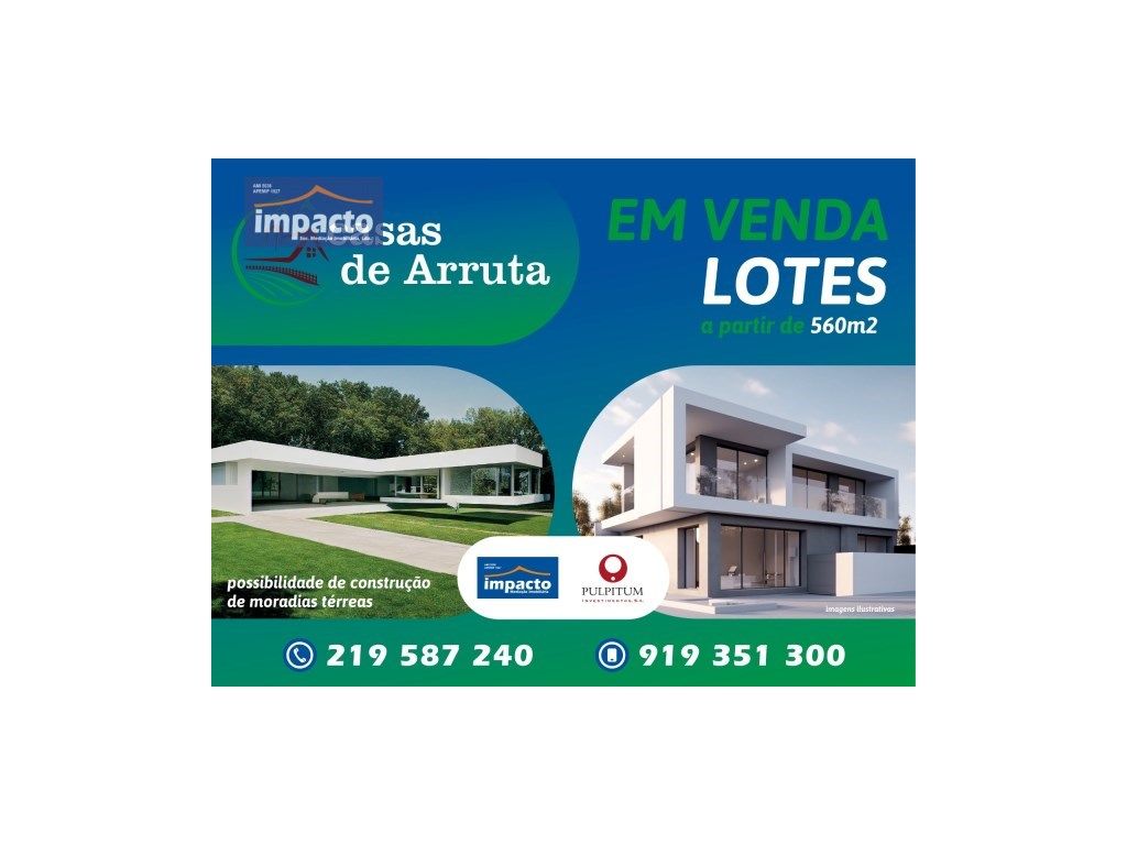 Земельный участок 832м² в Арруда душ Виньюш, Португалия № 269371