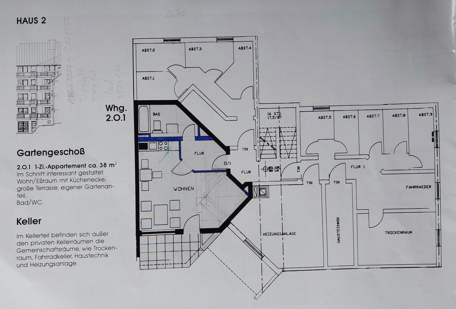 Studio in Mainz-Bingen, Germany, Nr. 226520