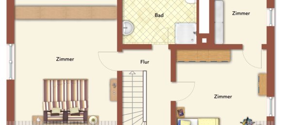 4 rooms House in Erlangen-Hochstadt, Germany No. 125237 3