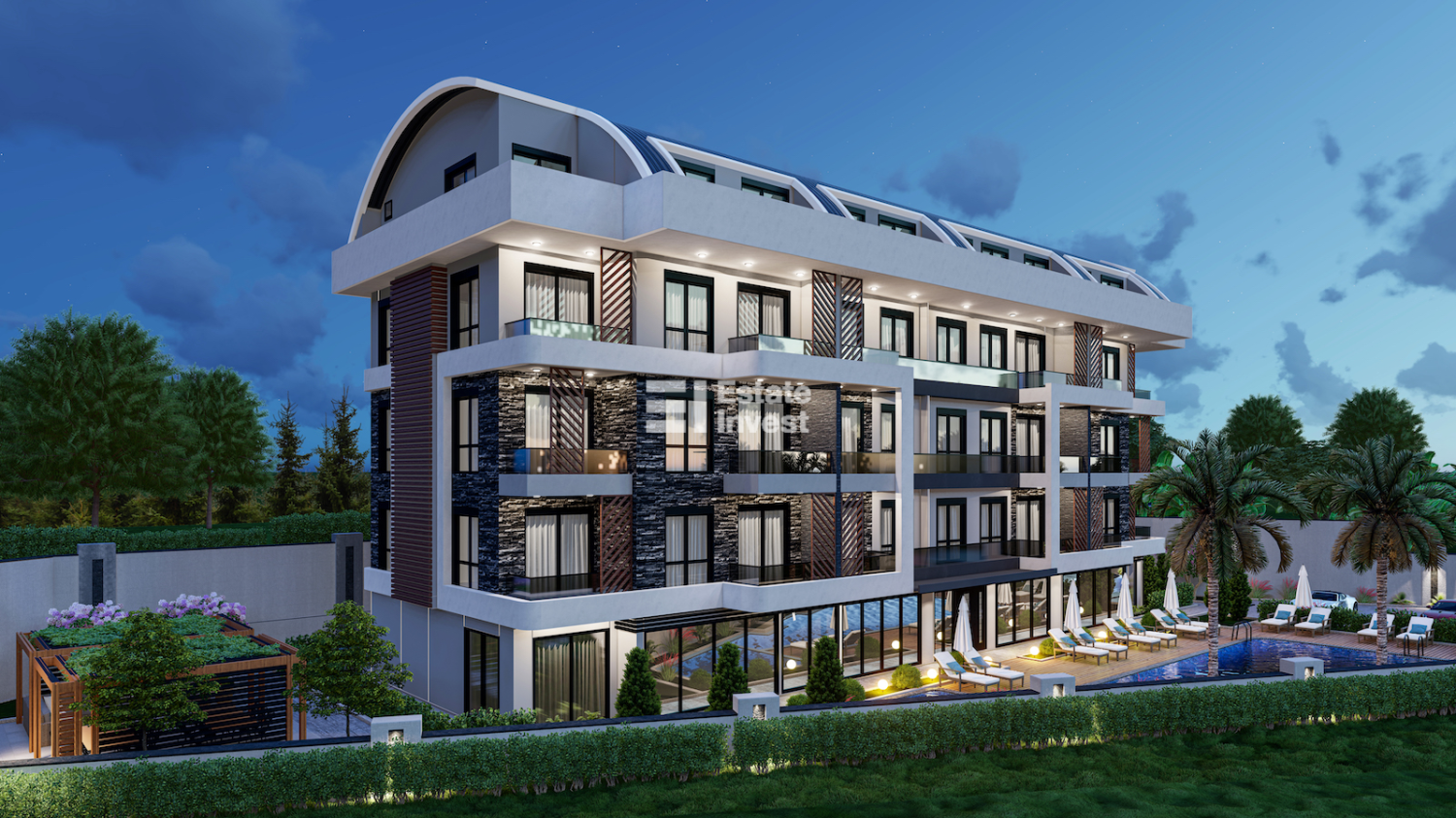 Apartment 1+1 in Alanya, Turkey No. 19815