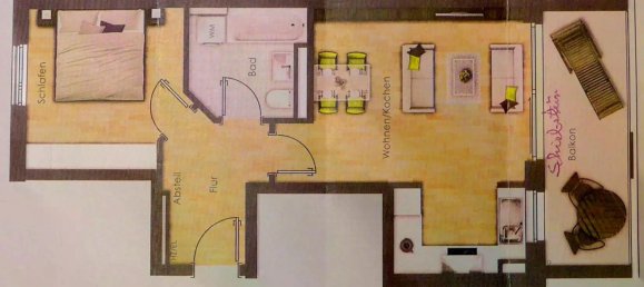 2-Zimmer Wohnung in München, Germany, Nr. 280813 11