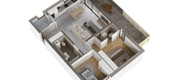 2 bedrooms Apartment in Noville, Switzerland No. 118 7